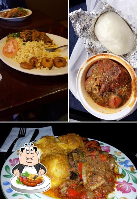 Food at Peju’s Restaurant & Lounge