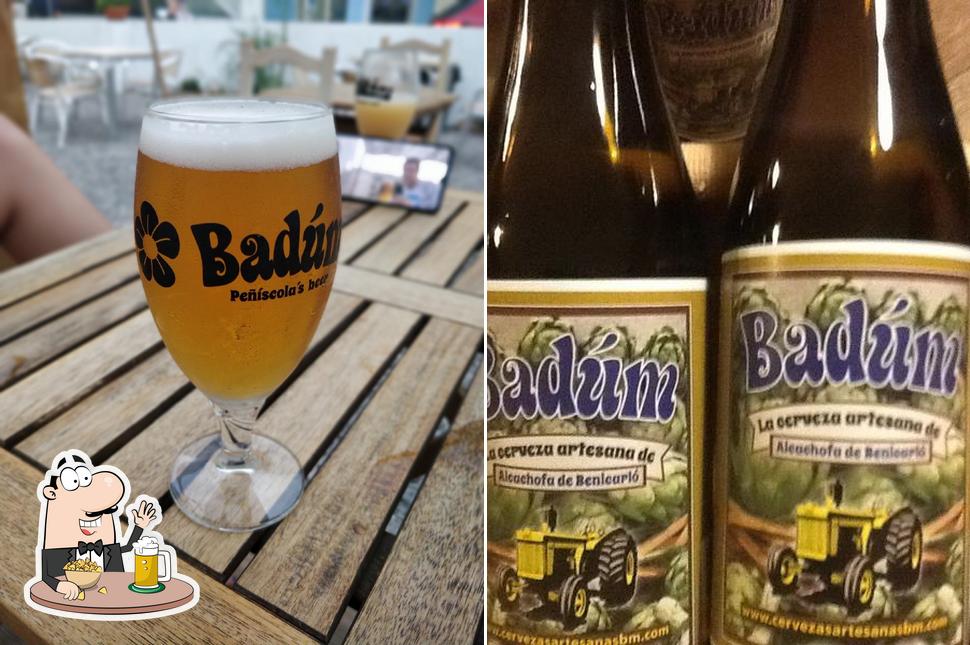 Beer Garden Badum provides a variety of beers