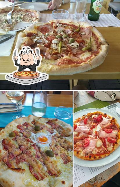 Ordina una pizza a Bimi Pizza Pasta Grill Fish