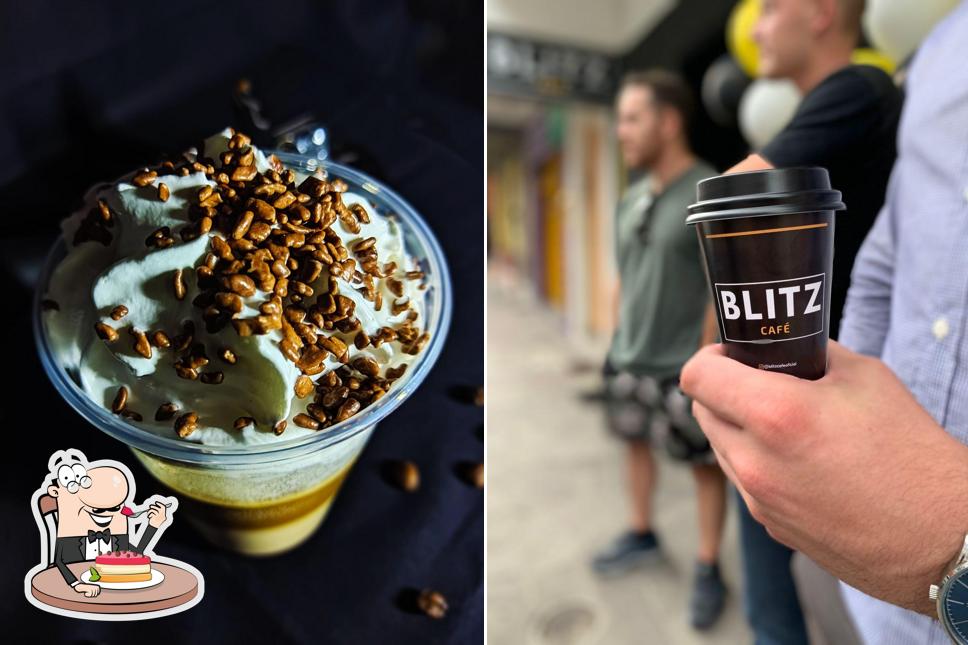 Blitz Café provê uma seleção de pratos doces