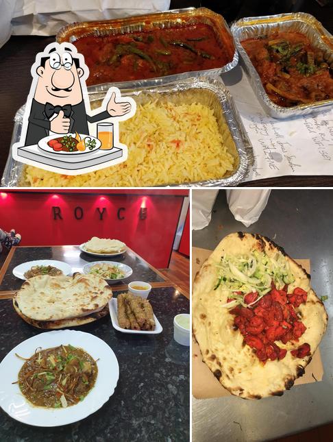 Food at Royce Balti Palace, Indian Takeaway, Chorlton-cum-Hardy