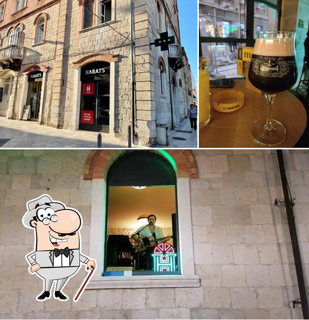 Harats Irish Pub Split si caratterizza per la esterno e birra
