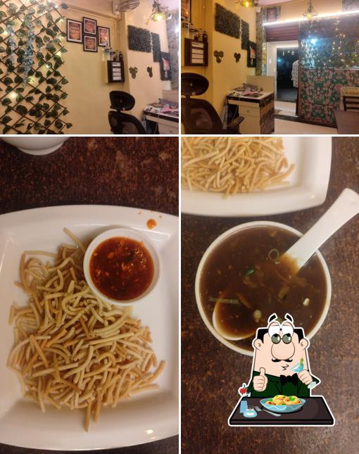 Among various things one can find food and interior at Veg Chinese corner and biryani