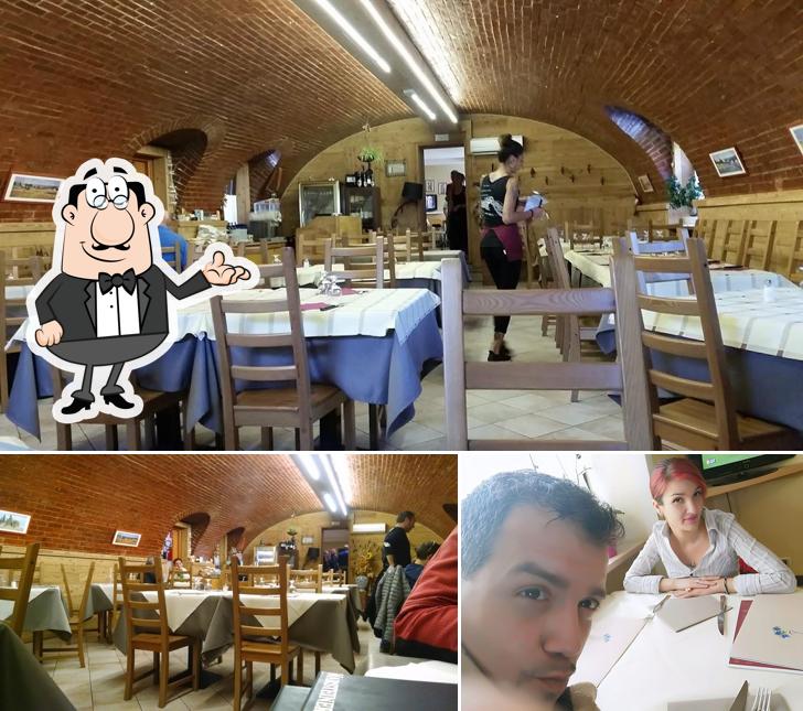 Gli interni di Pizzeria - Trattoria Genzianella