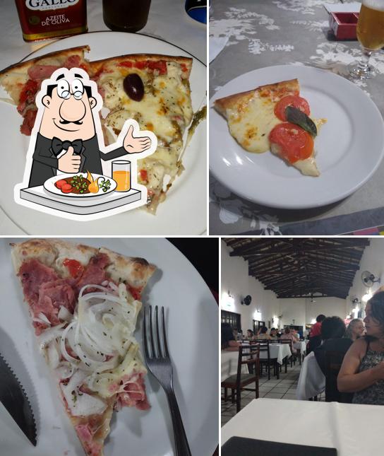 Comida em Pizzaria Máfia