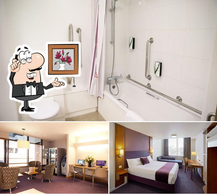 The interior of Premier Inn Sunbury (Kempton Park) hotel