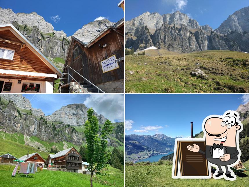 L'extérieur de Alp Tschingla