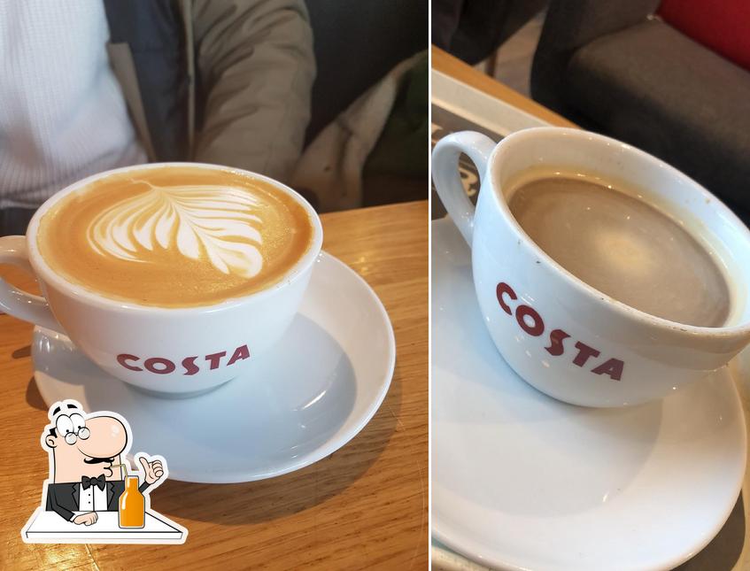 Costa Coffee offers a variety of beverages