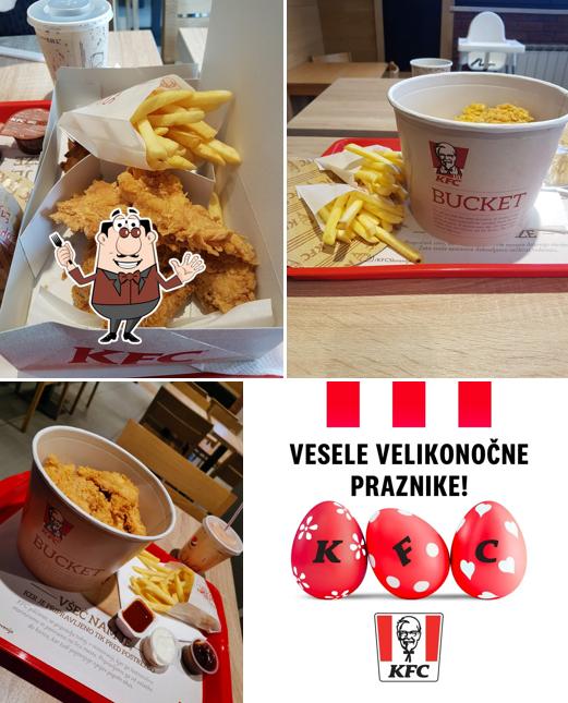 Plats à KFC