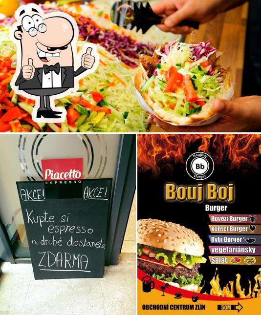 Здесь можно посмотреть изображение ресторана "Boujboj Burger"