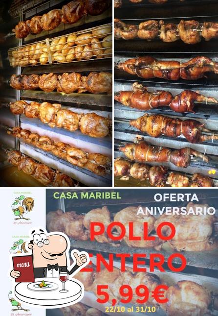 Еда в "CASA MARIBEL ASADOR DE POLLOS"