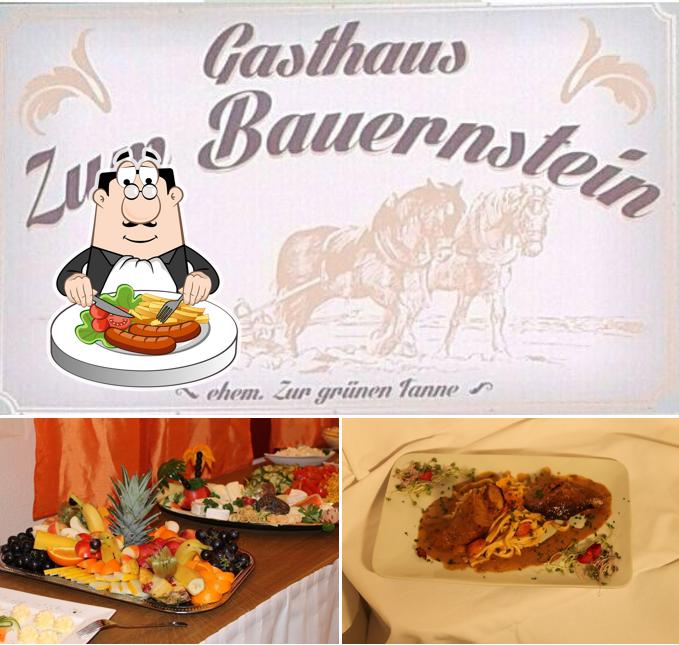 Plats à Gaststätte "Zum Bauernstein"