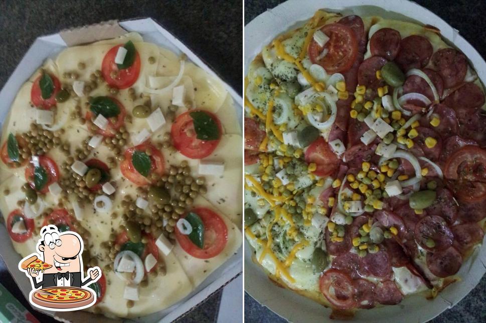 Experimente pizza no Quitut's da Giselle