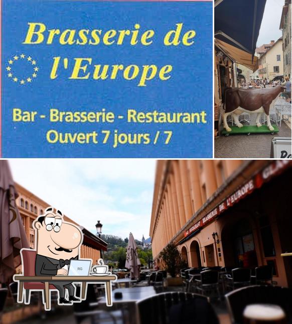 Découvrez l'intérieur de Brasserie de l'Europe