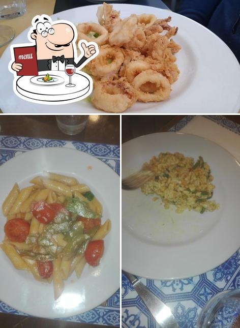 Еда в "La Campanella - Pizza e cucina"