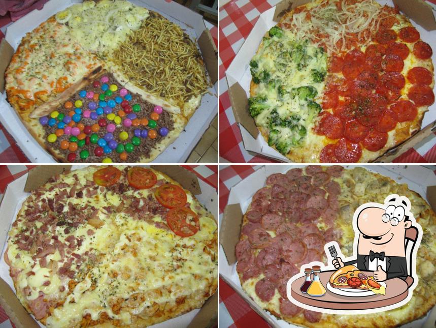 Escolha diversos variedades de pizza