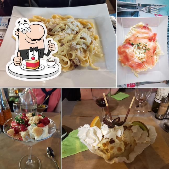 Pinocchio Pizzeria sert une sélection de plats sucrés