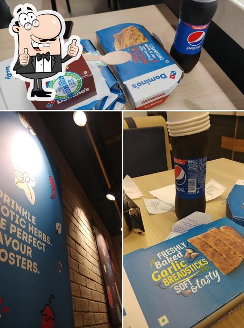 Look at the image of Domino's Pizza