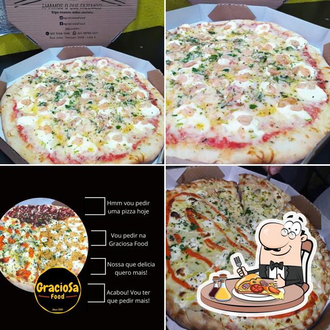 Consiga pizza no Golden Pizza & Burguer