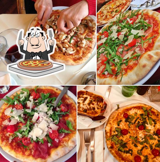Probiert eine Pizza bei Pizzeria Venezia