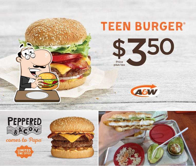 Prenez un hamburger à A&W Canada