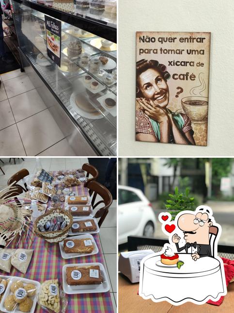 Padoka Petrópolis serve uma variedade de pratos doces