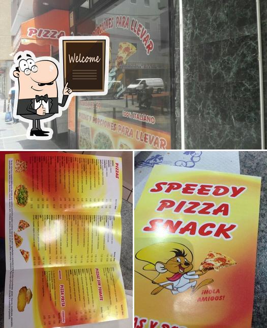 Vea esta imagen de Speedy Pizza Snack