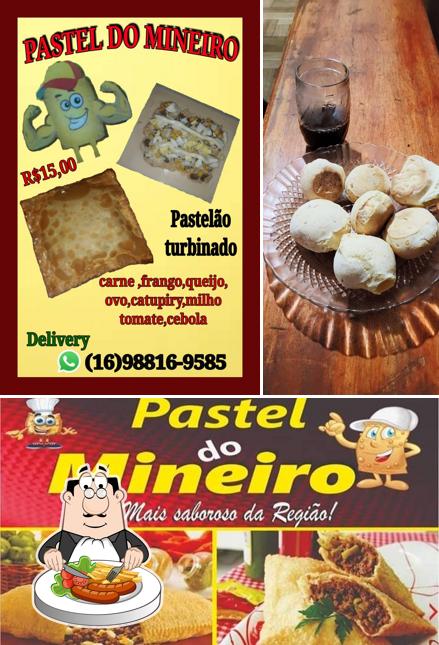 Comida em Pastel do mineiro