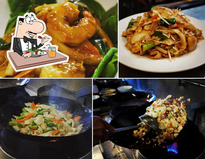 Food at Secret Garden Asian Cuisine Restaurant