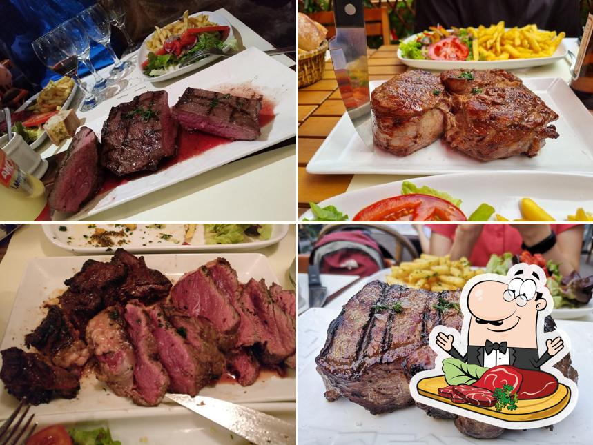 Pick meat dishes at Les Grillades de Buenos Aires