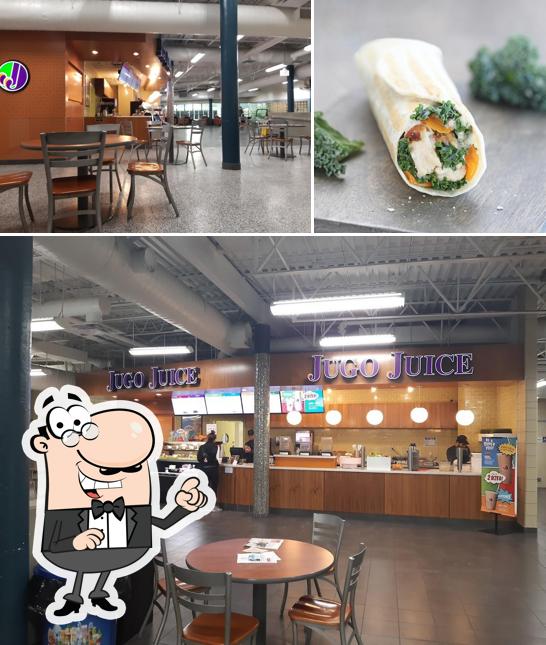 Jugo Juice is distinguished by interior and food