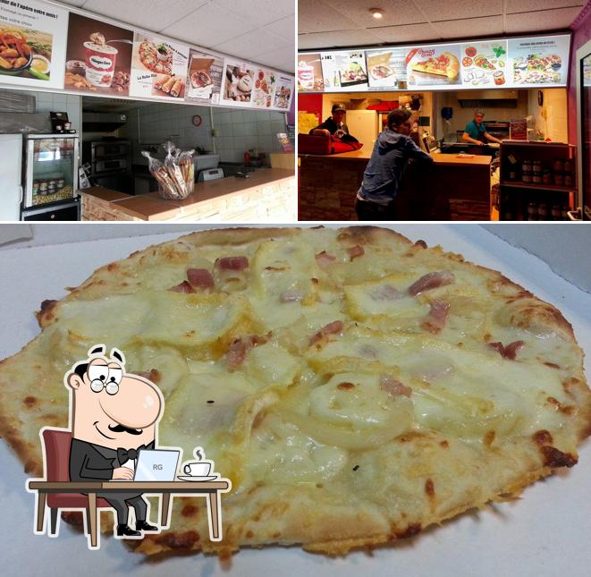 Gusti by Choisy Pizza se distingue par sa intérieur et pizza