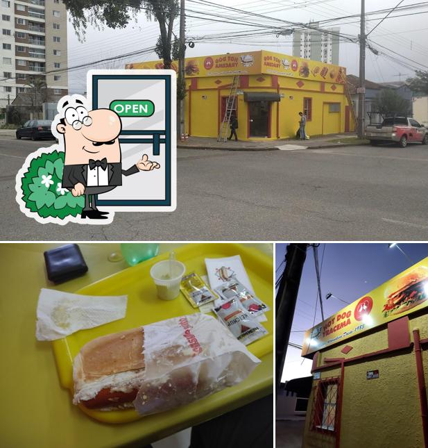 O exterior do Hot dog yracema são José dos Pinhais