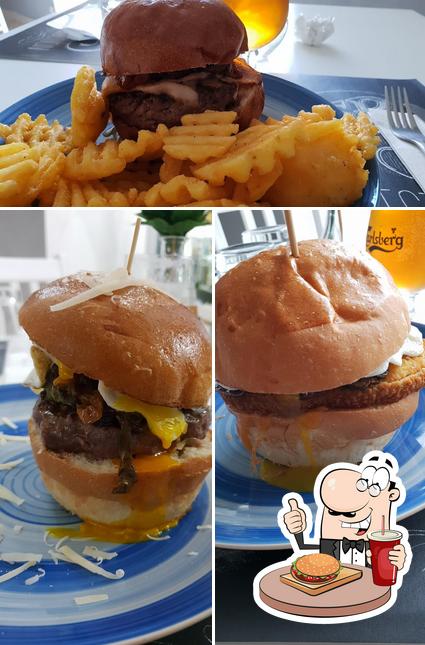 Commandez un hamburger à Passion Gourmet