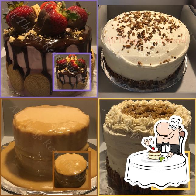 Kingdom Cup Coffee House serves a range of desserts