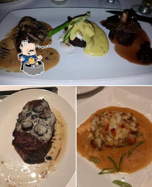 Food at Del Frisco's Double Eagle Steakhouse