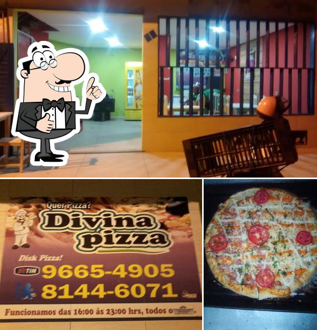 Look at the pic of Divina Pizza