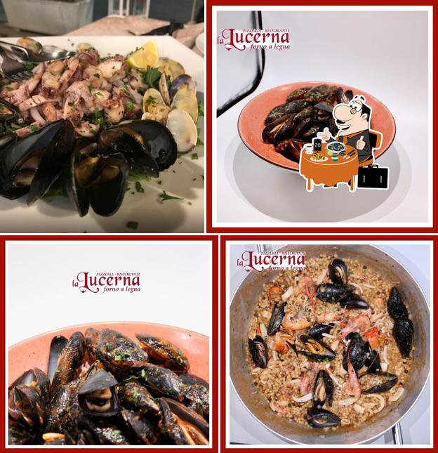 Cozze al Pizzeria La Lucerna Express