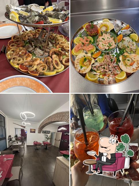 La foto di interni e cibo da Pizzeria Il Faro