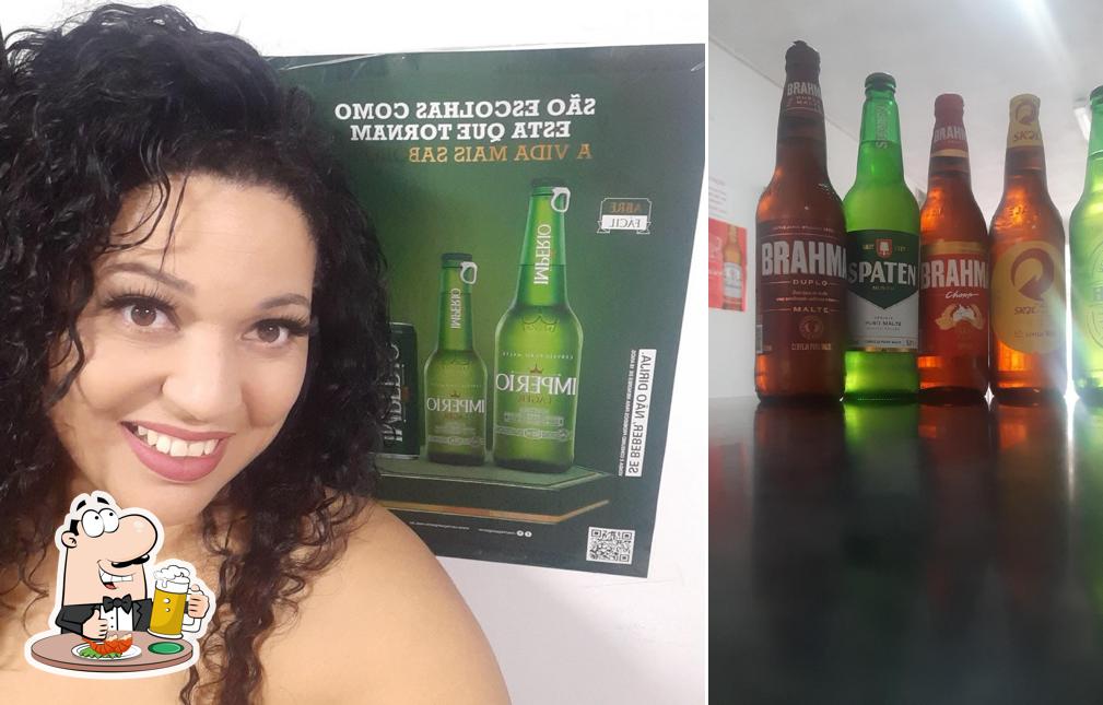 Peça uma tulipa de cerveja leve ou escura