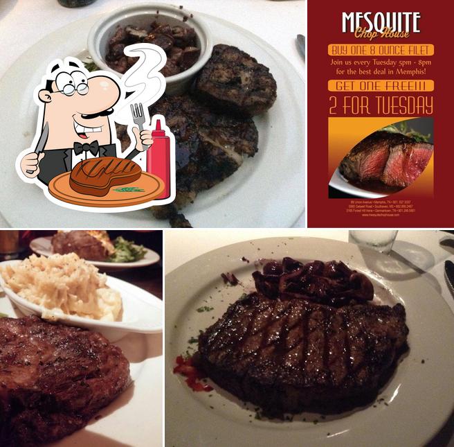 Pick meat meals at Mesquite Chop House