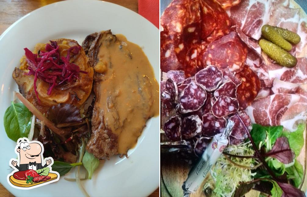 Prenez des repas à base de viande à Le Cornefert