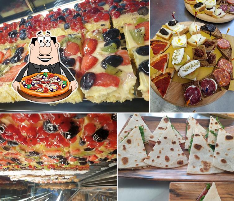 Prueba una pizza en Officina del Caffè - Pasticceria e Gelateria Longue