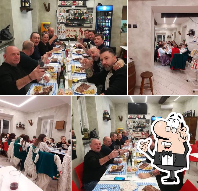 Gli interni di Bar-Ristorante Osteria del Viandante