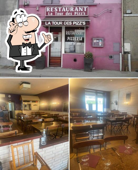 L'intérieur de La Tour Des Pizz's