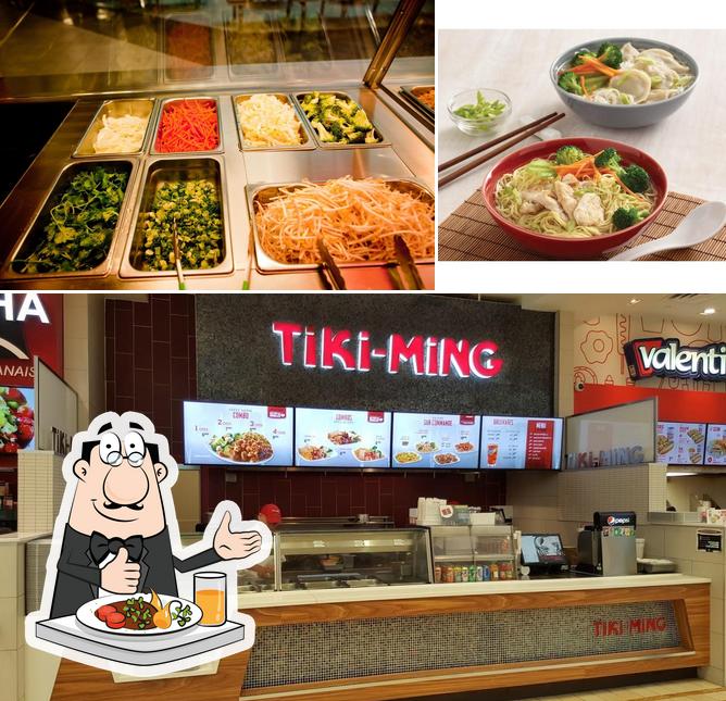 Еда в "Tiki-Ming"