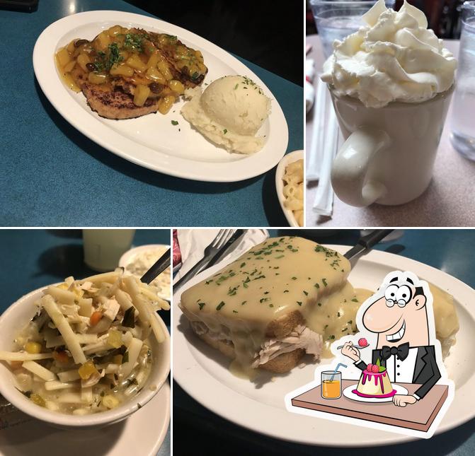 City Star Diner offers a range of sweet dishes