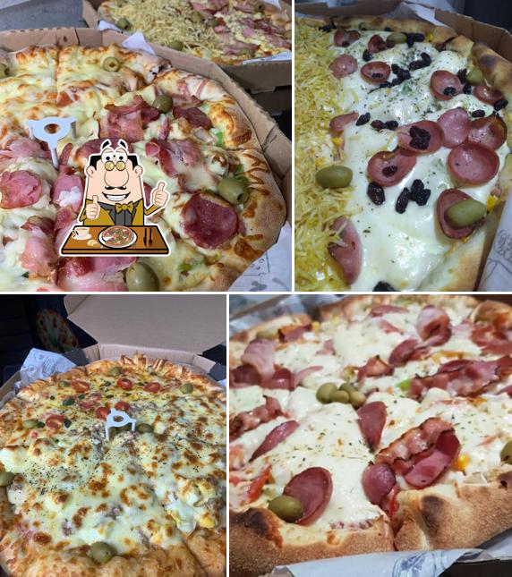 Escolha pizza no Dom Pizzaria