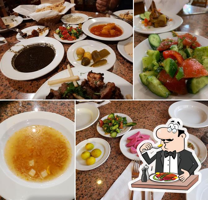 Meals at El Hussein Restaurant