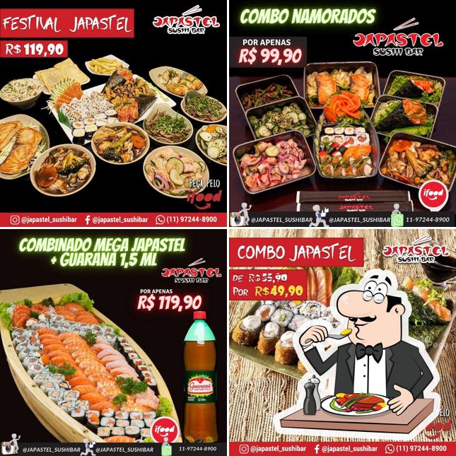 Comida em Japastel